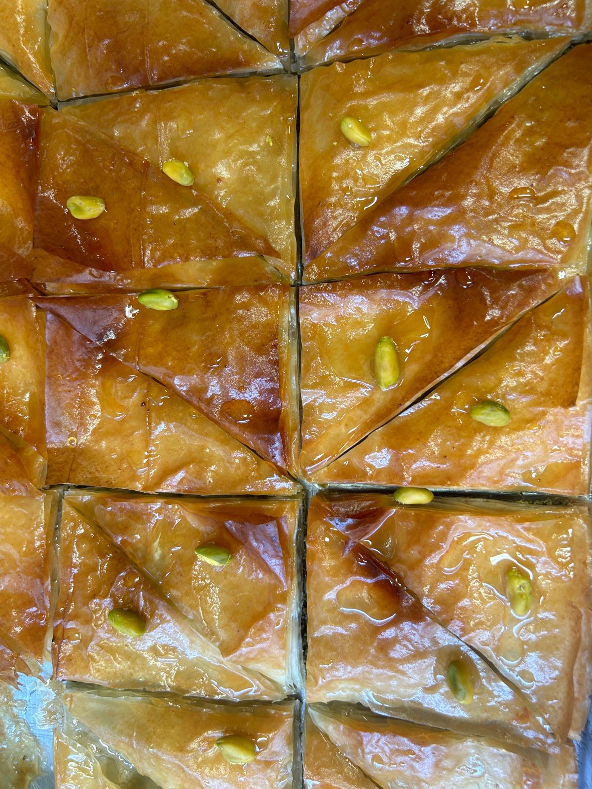 Baklavas dorés